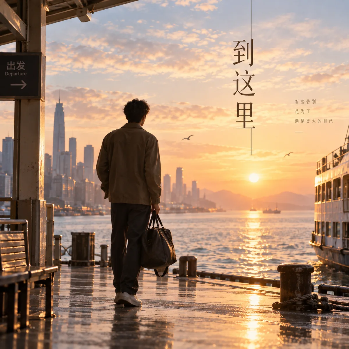 到这里 — single artwork by Ray 昕光
